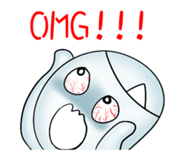 Let the professional ghost to! sticker #13682019