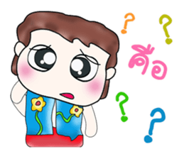 Mr. Satoru. Hello! ^___^ sticker #13682202