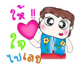 Mr. Satoru. Hello! ^___^ sticker #13682203