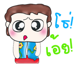 Mr. Satoru. Hello! ^___^ sticker #13682204