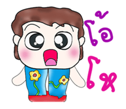 Mr. Satoru. Hello! ^___^ sticker #13682209