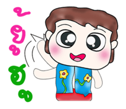 Mr. Satoru. Hello! ^___^ sticker #13682215