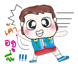 Mr. Satoru. Hello! ^___^ sticker #13682229