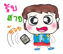 Mr. Satoru. Hello! ^___^ sticker #13682233