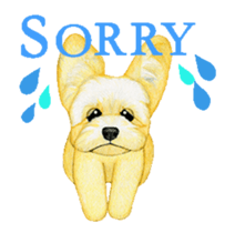 Yorkshire Terrier motion sticker sticker #13682468