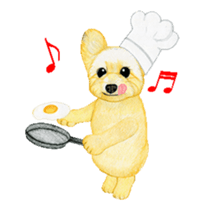 Yorkshire Terrier motion sticker sticker #13682470