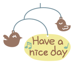 Small "Forest Cafe" *Winter menu* sticker #13682506