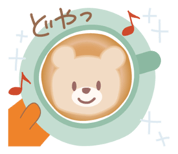 Small "Forest Cafe" *Winter menu* sticker #13682513