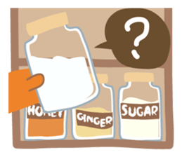 Small "Forest Cafe" *Winter menu* sticker #13682516