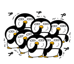 I Penguin 6 many many sticker #13682710