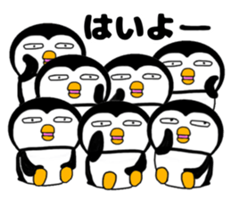 I Penguin 6 many many sticker #13682725