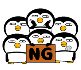 I Penguin 6 many many sticker #13682731