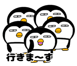 I Penguin 6 many many sticker #13682736