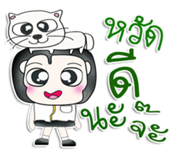 Mr. Kentaro. Love cat.^__^ sticker #13682822