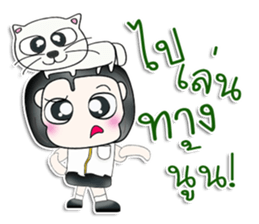 Mr. Kentaro. Love cat.^__^ sticker #13682831