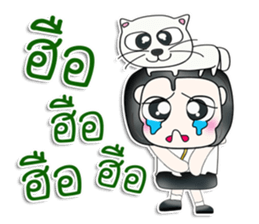 Mr. Kentaro. Love cat.^__^ sticker #13682838