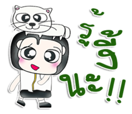 Mr. Kentaro. Love cat.^__^ sticker #13682843