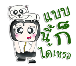 Mr. Kentaro. Love cat.^__^ sticker #13682852