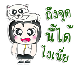 Mr. Kentaro. Love cat.^__^ sticker #13682859