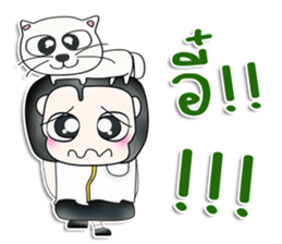 Mr. Kentaro. Love cat.^__^ sticker #13682860