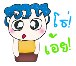 Mr. Mikio. Hello i love you.^__^ sticker #13682868