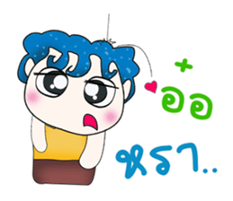 Mr. Mikio. Hello i love you.^__^ sticker #13682870