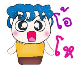 Mr. Mikio. Hello i love you.^__^ sticker #13682873