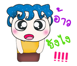 Mr. Mikio. Hello i love you.^__^ sticker #13682877