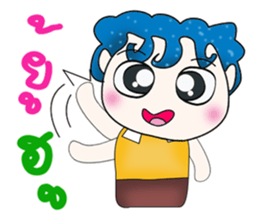 Mr. Mikio. Hello i love you.^__^ sticker #13682879