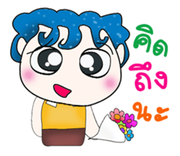 Mr. Mikio. Hello i love you.^__^ sticker #13682886