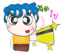 Mr. Mikio. Hello i love you.^__^ sticker #13682891