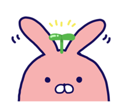 Taremimi-rabbit sticker #13683409