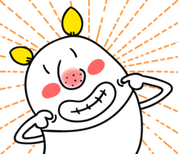 Small freckle fortunate sticker #13683517