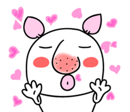 Small freckle fortunate sticker #13683530