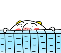 Small freckle fortunate sticker #13683532