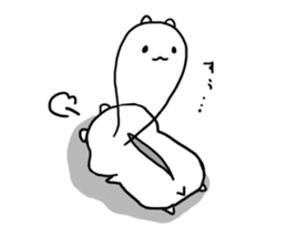 Negative hamster2 sticker #13683980