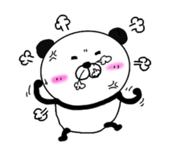 kumasuke of panda sticker #13684068