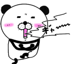 kumasuke of panda sticker #13684077