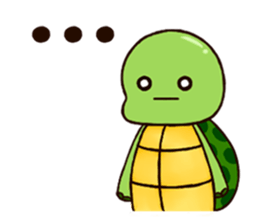A Turtle and A Rabbit sticker #13684329