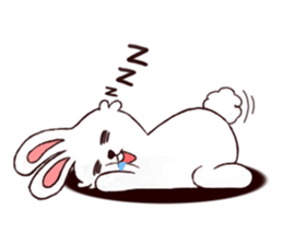 A Turtle and A Rabbit sticker #13684335