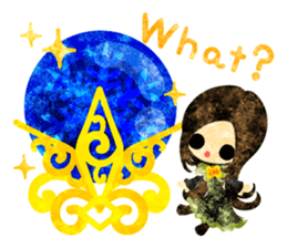 Pretty little people -A winter time- sticker #13684570