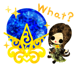 Pretty little people -A winter time- sticker #13684570