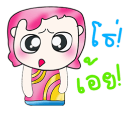 Mr. Mama. Hello! sticker #13685068