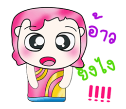 Mr. Mama. Hello! sticker #13685077