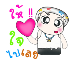 Hello! My name Yamashita. ^__^ sticker #13685203