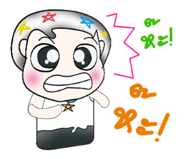 Hello! My name Yamashita. ^__^ sticker #13685205