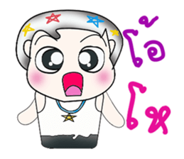 Hello! My name Yamashita. ^__^ sticker #13685209