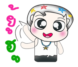 Hello! My name Yamashita. ^__^ sticker #13685215