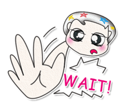 Mr. Yamashi. Good luck! sticker #13685315