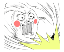 Dramatic Changing Rabbit 2 sticker #13685712